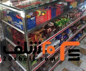 ویترین فروشگاهی-20شلف