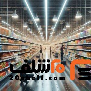 تمیز کردن قفسه های فروشگاهی