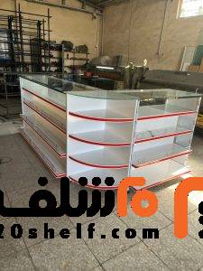 ویترین دو طرفه فروشگاهی-20شلف