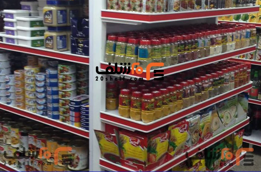 قفسه سوپرمارکتی مناسب-20شلف