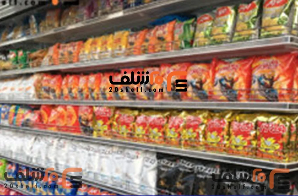 قفسه خاص سوپرمارکت فلزی-20شلف