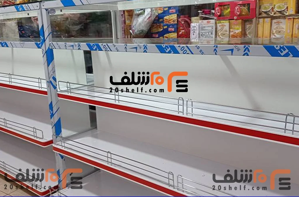 قفسه فلزی مدرن و جذاب-20شلف