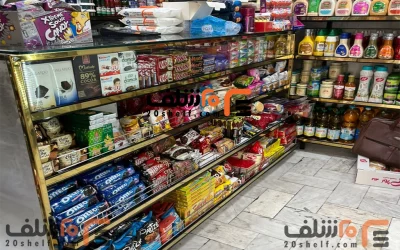قفسه فلزی و ام دی اف فروشگاه