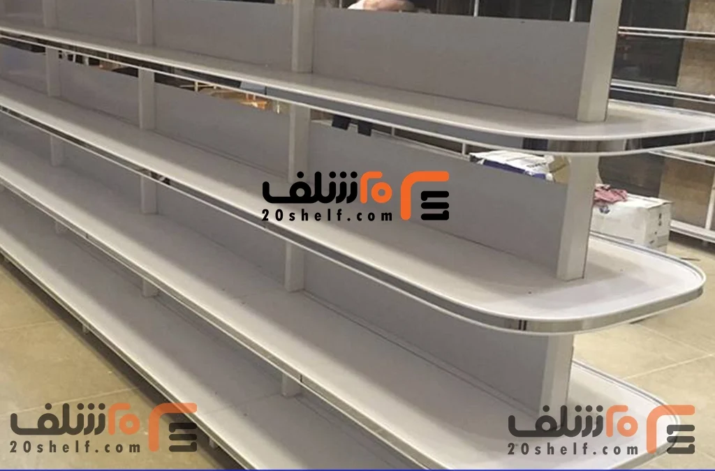 قفسه شیک و مدرن فلزی مغازه-20شلف