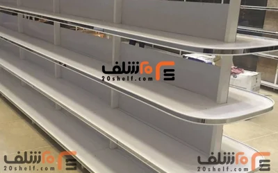 قفسه شیک و مدرن فلزی مغازه