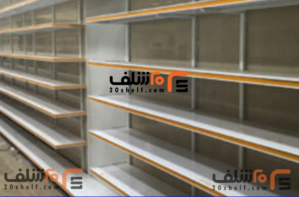 قفسه بندی در فروشگاه مواد غذایی--20شلف