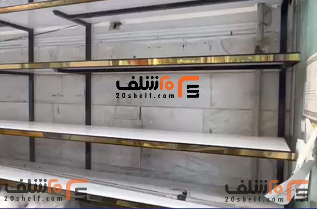 قیمت ساخت قفسه فروشگاهی-20شلف