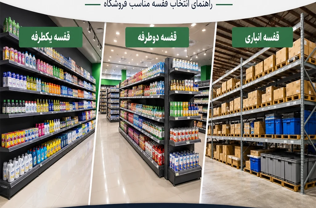 انتخاب قفسه مناسب فروشگاه